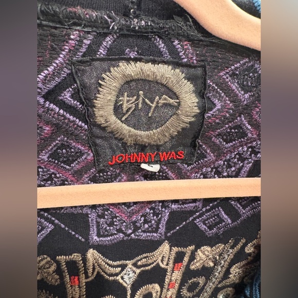 Johnny Was Biya Black Multicolor Embroidered Jacket-Limited Edition - Picture 6 of 12